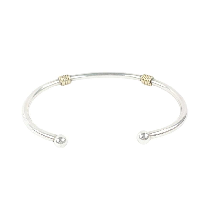 アイファニーバングル □美品□ ティファニー バンドウィズ バングル ブレスレット