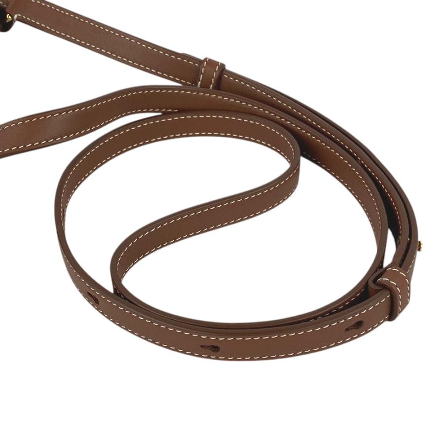 ■新同■　ロロピアーナ エクストラ ポケット ハンド バッグ レザー リネン ブラウン 【341878】2 |  | 08