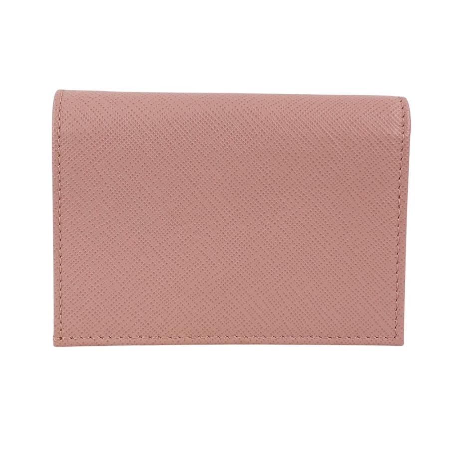 □未使用□ プラダ 二つ折り コンパクト 財布 サイフ サフィアーノ