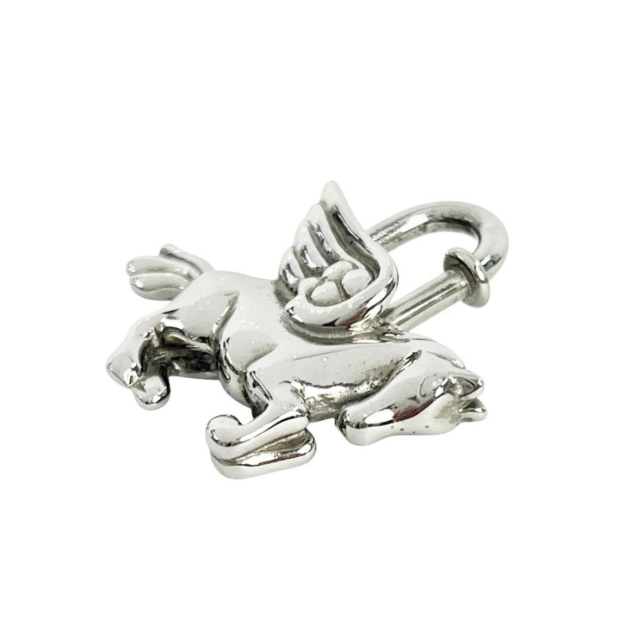 □美品□ エルメス カデナ ペガサス バッグ チャーム キーホルダー 
