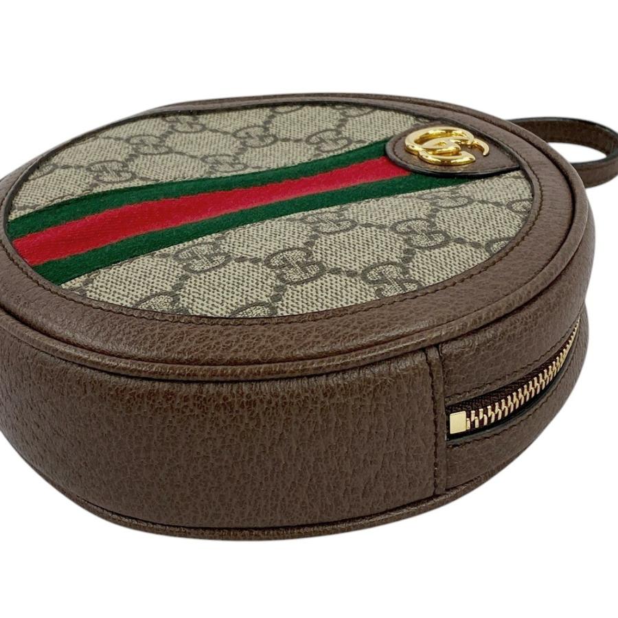 ■美品■　グッチ オフディア シェリー ポーチ GGキャンバス PVC ブラウン マルチカラー 574841 【344633】2 |  | 03