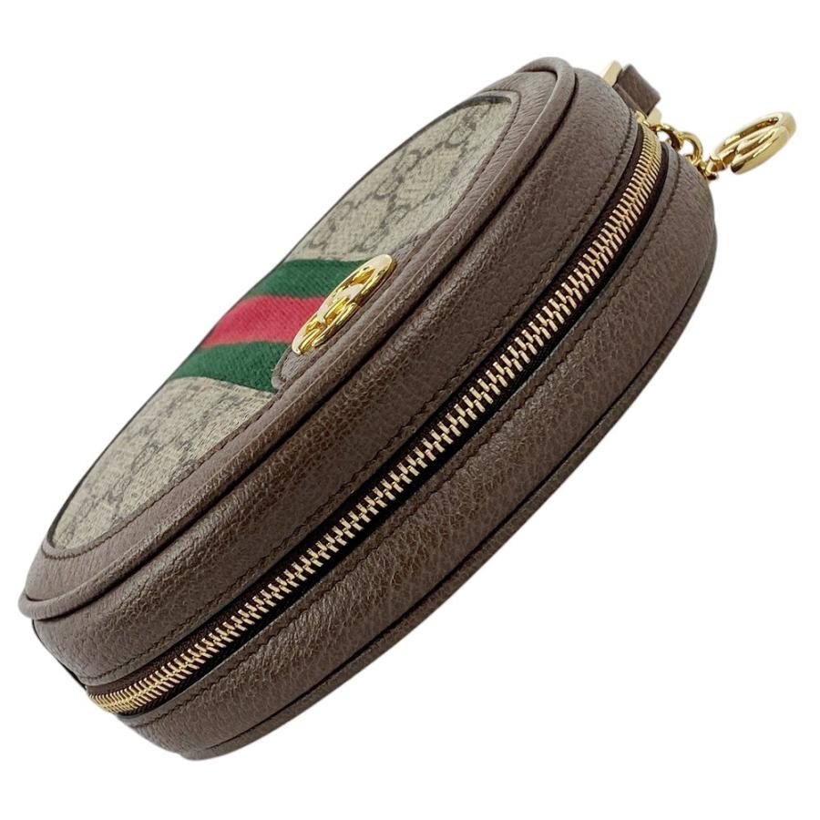 ■美品■　グッチ オフディア シェリー ポーチ GGキャンバス PVC ブラウン マルチカラー 574841 【344633】2 |  | 05