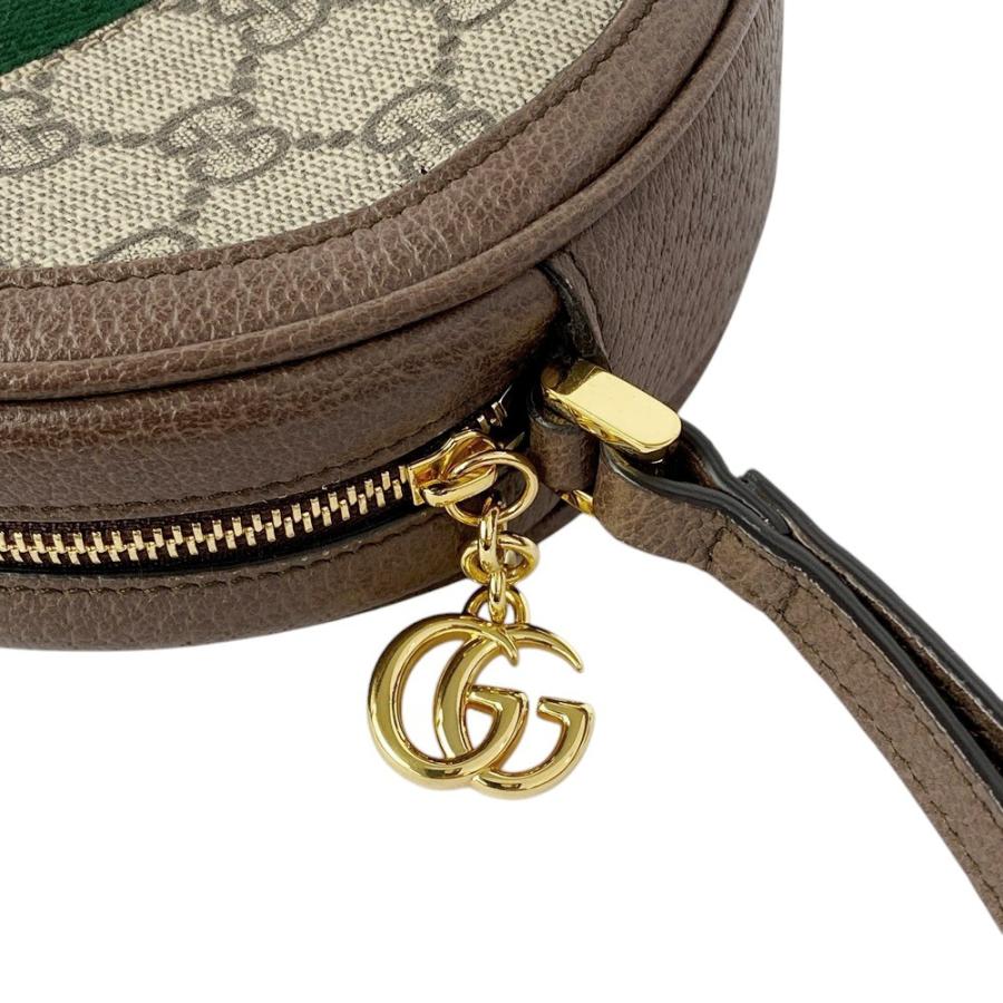 ■美品■　グッチ オフディア シェリー ポーチ GGキャンバス PVC ブラウン マルチカラー 574841 【344633】2 |  | 07