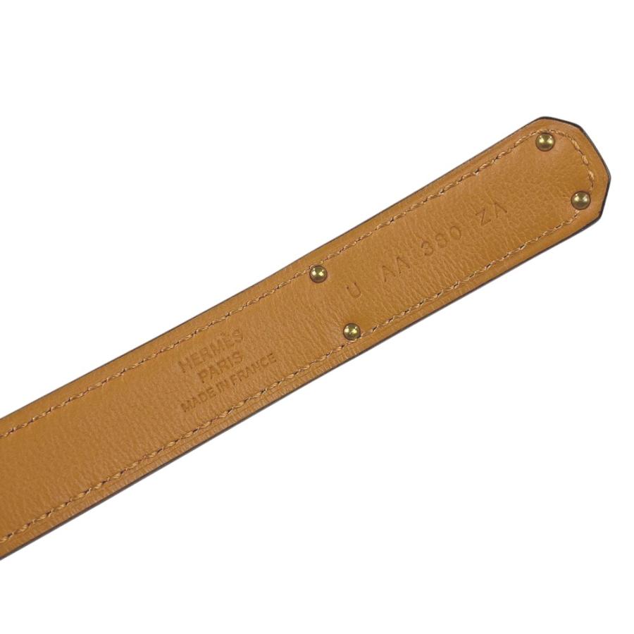 ■新同■　エルメス ケリー ベルト ファッション エプソン エトゥープ ゴールド U刻 箱 【347788】7 |  | 04