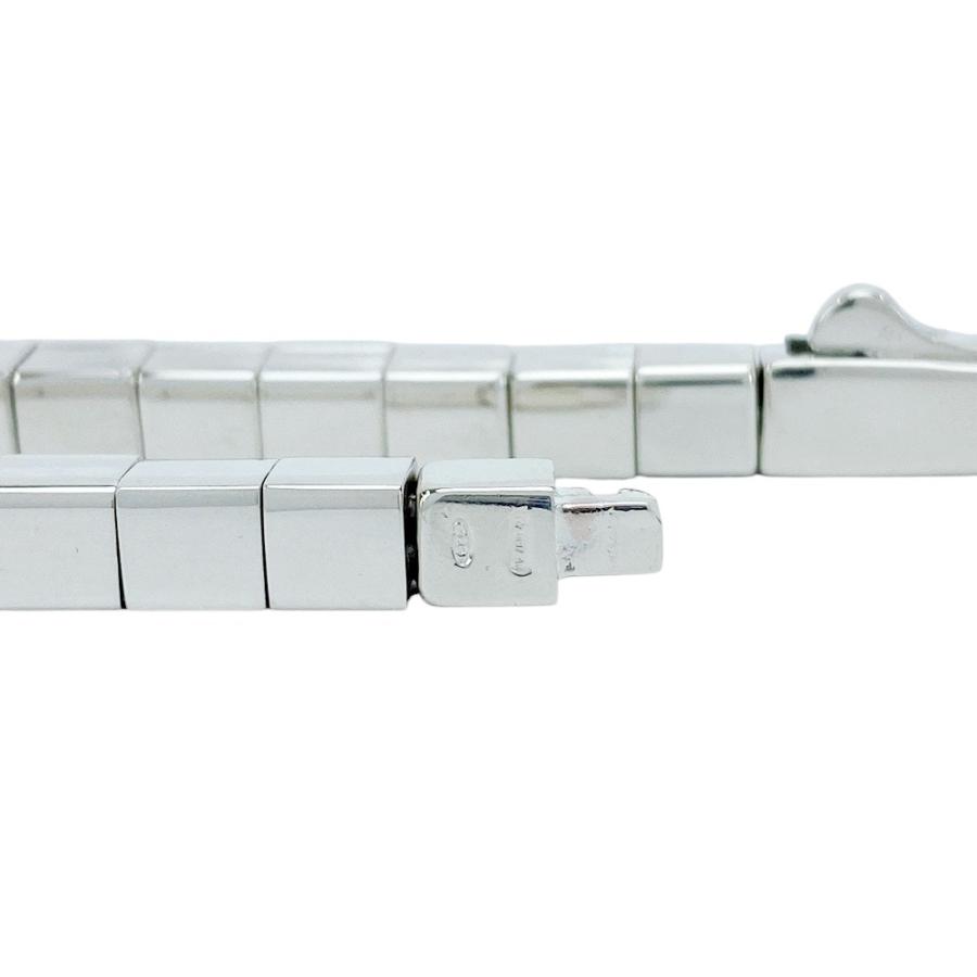 ■新同■磨き済■　グッチ ブレスレット ブロック チェーン アクセサリー シルバー SV 925 【353680】1