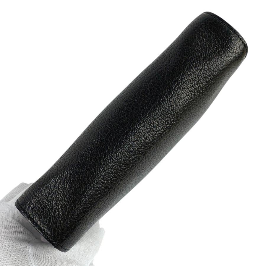 ■新同■ヴィンテージ■　ロエベ ポーチ アナグラム スタッズ レザー ブラック シルバー 【355530】1 |  | 05