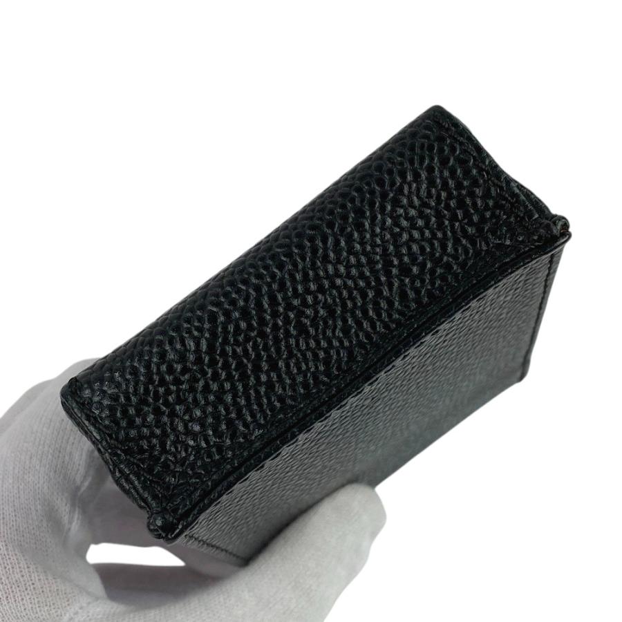 ■美品■　シャネル シガレットケース 煙草 タバコ キャビア スキン ブラック 箱 【355783】1 |  | 05