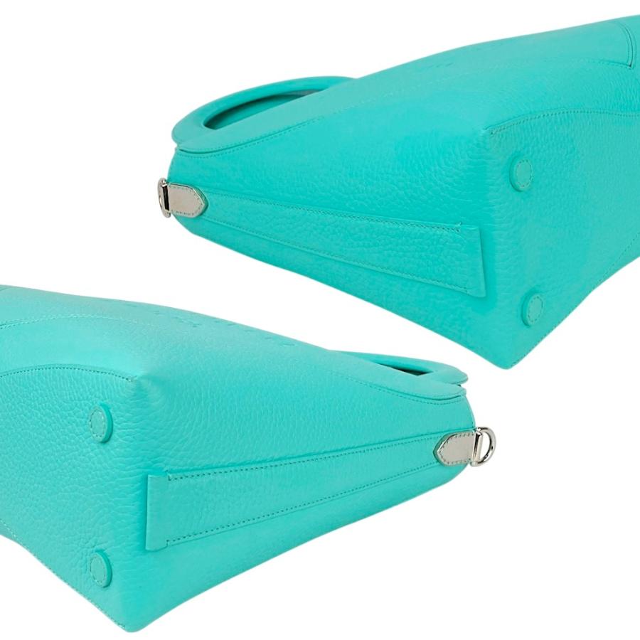 ティファニー ■新同■ リターントゥティファニー 2WAY ショルダー ハンド バッグ レザー ティファニーブルー 【35825】12 |  | 02