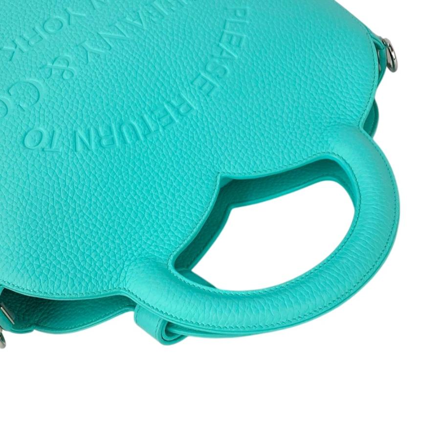 ティファニー ■新同■ リターントゥティファニー 2WAY ショルダー ハンド バッグ レザー ティファニーブルー 【35825】12 |  | 03