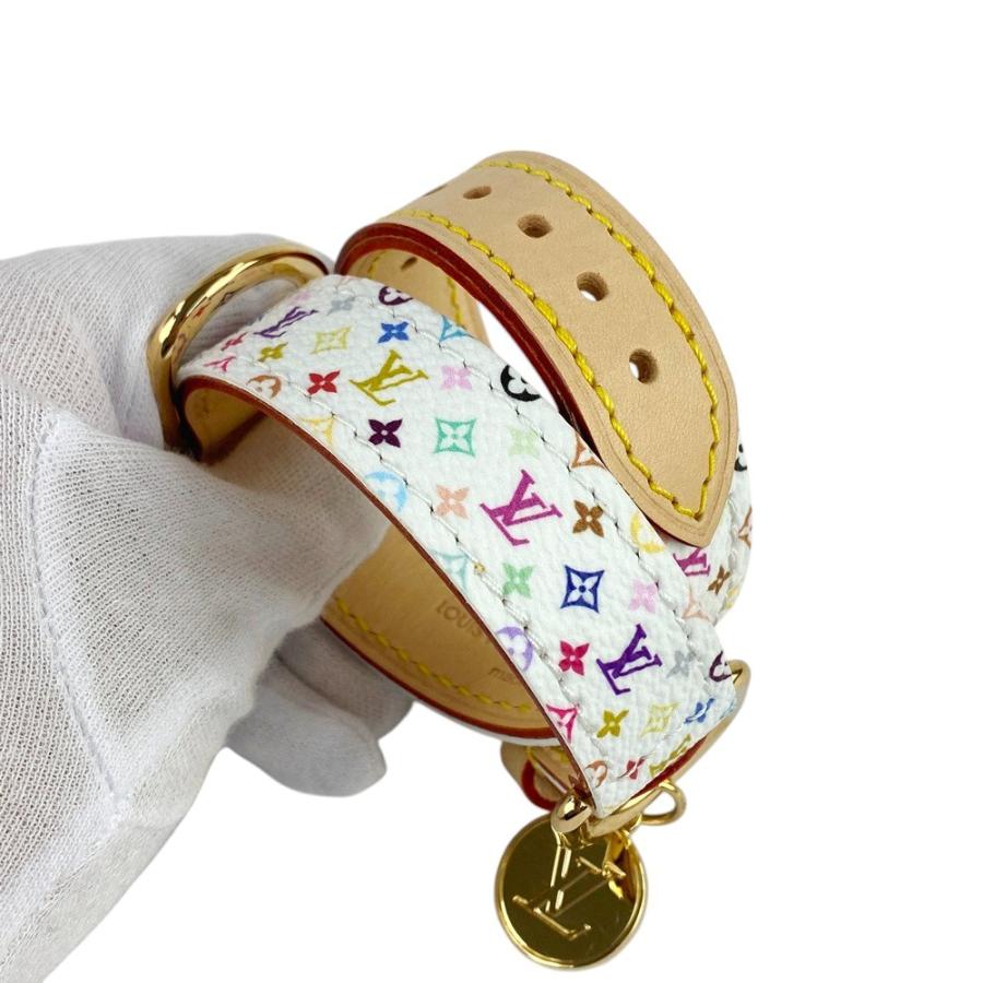 ■新同■　ルイヴィトン ドッグカラー PM ブロン MURAKAMI モノグラム マルチカラー レザー GI1316 箱 【362378】1 |  | 08