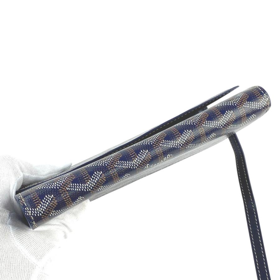 ■美品■　ゴヤール ヴァレンヌ ウォレット 財布 ポーチ ショルダー バッグ PVC ネイビー 【364785】3 |  | 04