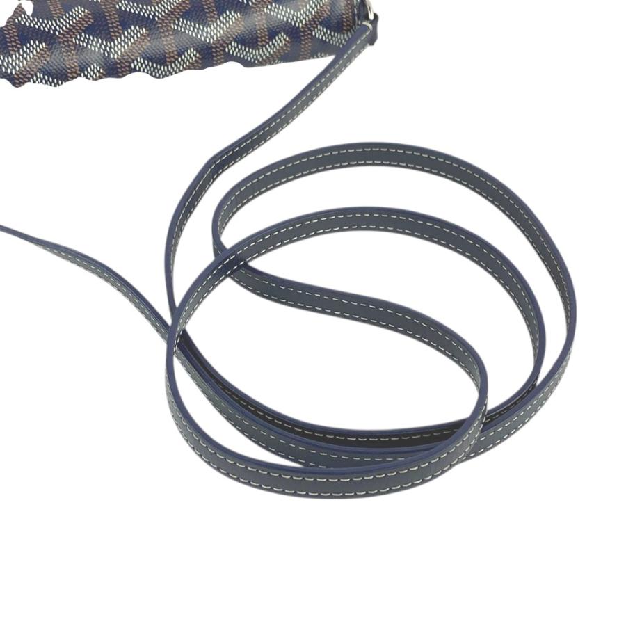 ■美品■　ゴヤール ヴァレンヌ ウォレット 財布 ポーチ ショルダー バッグ PVC ネイビー 【364785】3 |  | 07