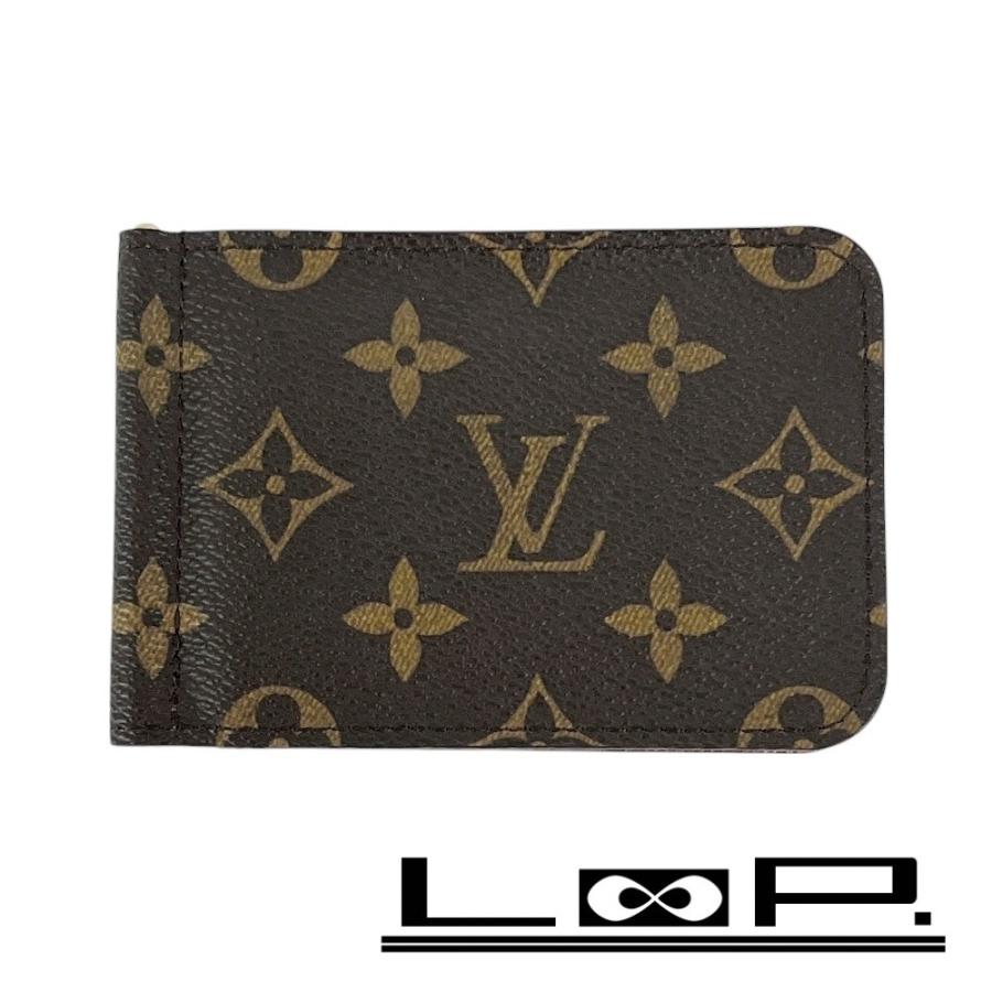 □新同□ ルイヴィトン ポルトフォイユ パンス マネークリップ