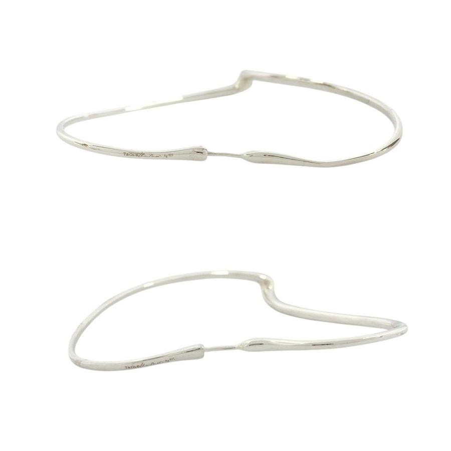 ■新同■磨き済■　ティファニー オープンハート ピアス ラージ シルバー SV 925 【366420】1 |  | 06