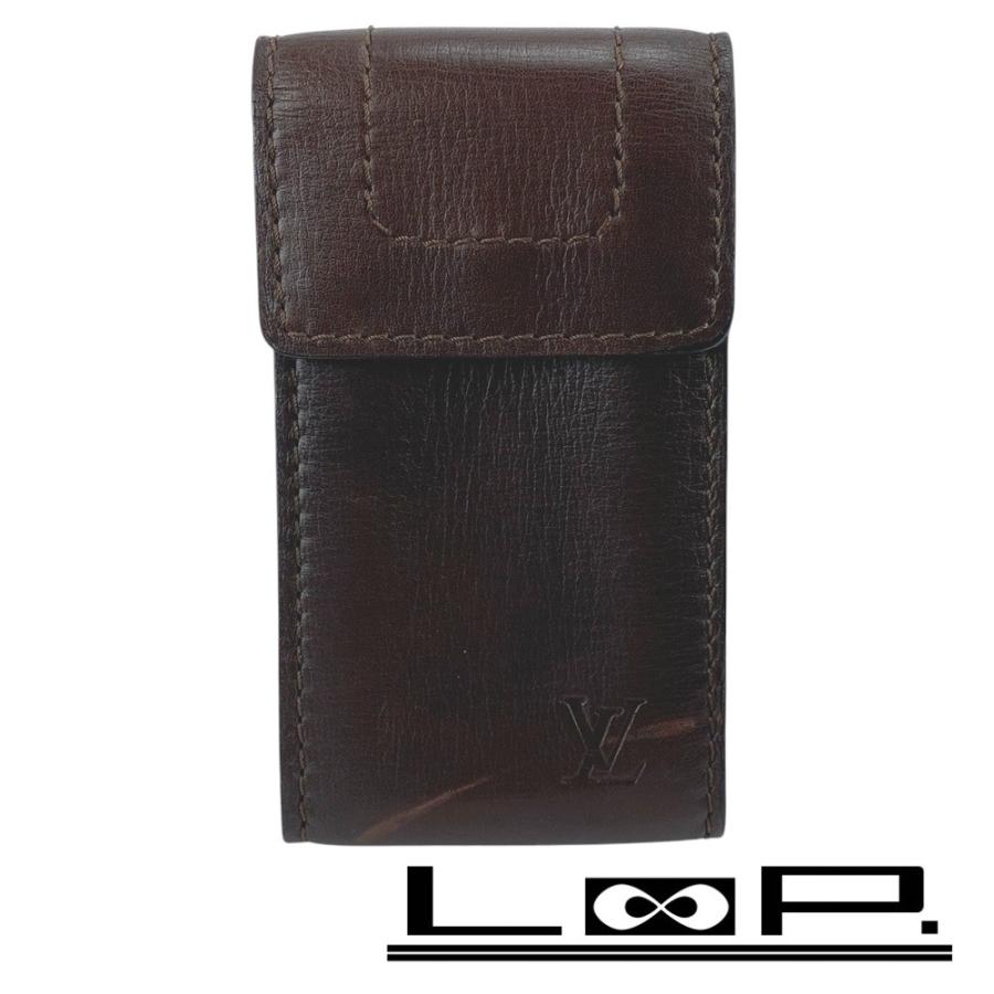 ■中古■ヴィンテージ■　ルイヴィトン ユタ ポルトクレバッジ キーケース キーポーチ 小物入れ レザー ブラウン M92539 【368998】7 | 