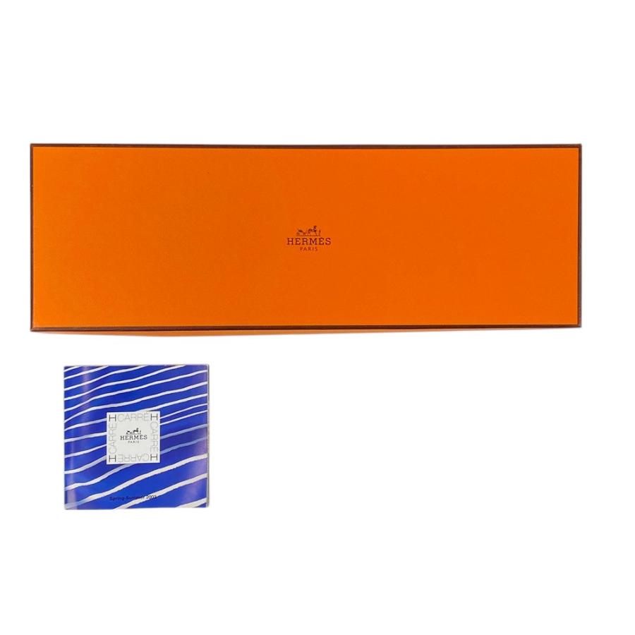 ■新同■　エルメス カレ90 スカーフ TREASURES OF THE NILE ナイルの宝 ツタンカーメン シルク ブラック 箱 【369254】5 |  | 07