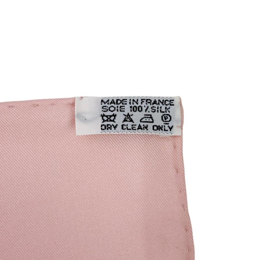 ■未使用■　エルメス カレ90 スカーフ SWING ゴルフ シルク ピンク 【369261】5 |  | 06