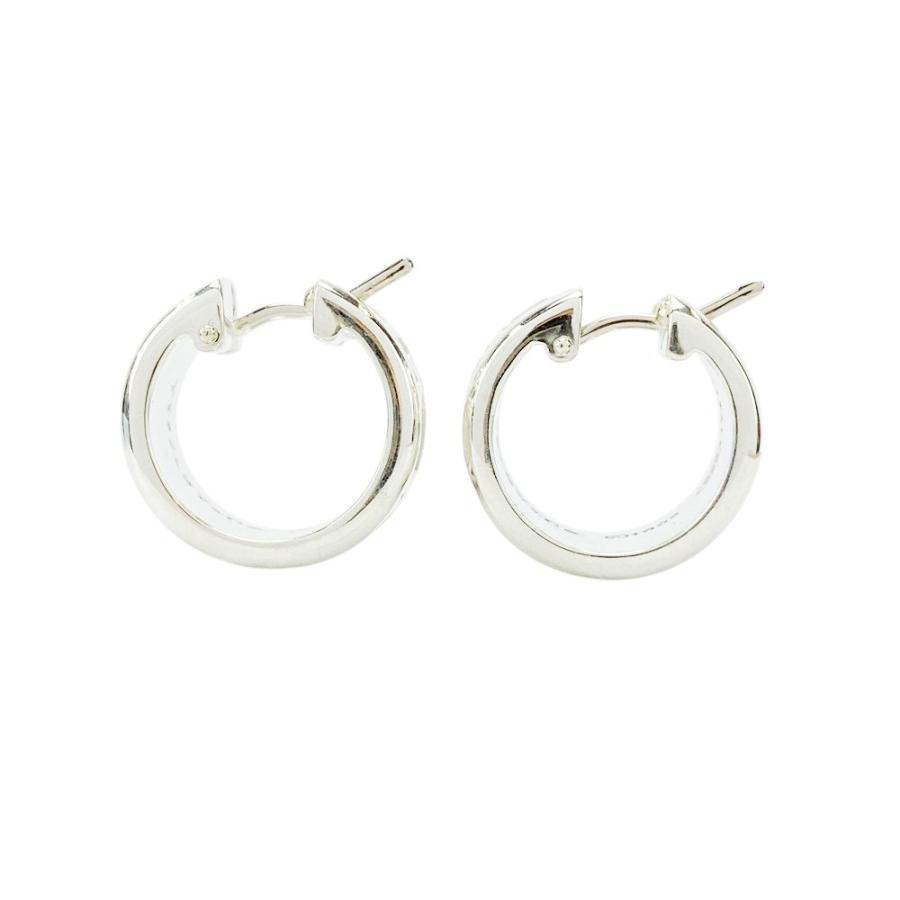 □新同□磨き済□ ティファニー アトラス フープ ピアス アクセサリー