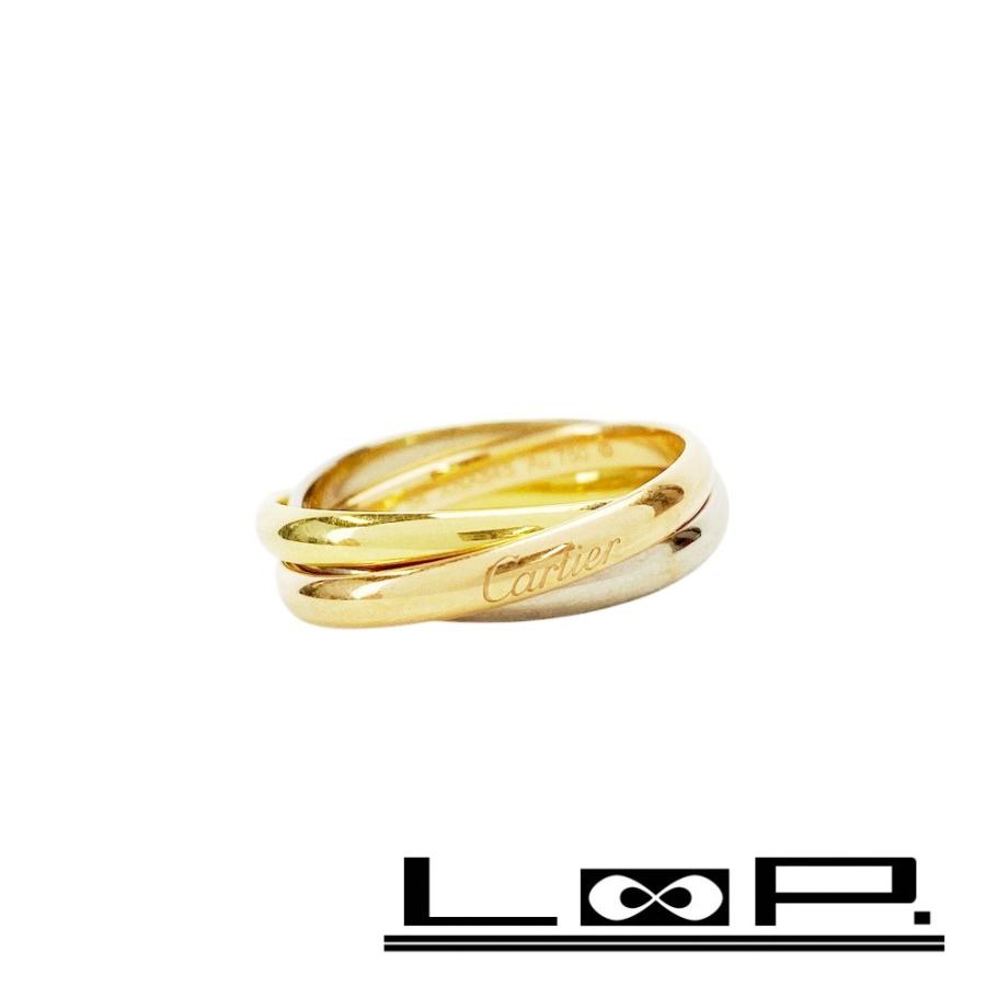 □美品□現行品□ カルティエ トリニティ リング 指輪 スモールモデル  
