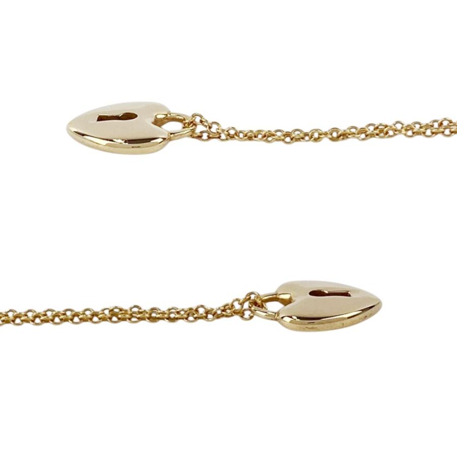 ティファニー ■美品■ ロックハート ネックレス アクセサリー ゴールド K18 約3.0g 箱 【37225】11 |  | 02