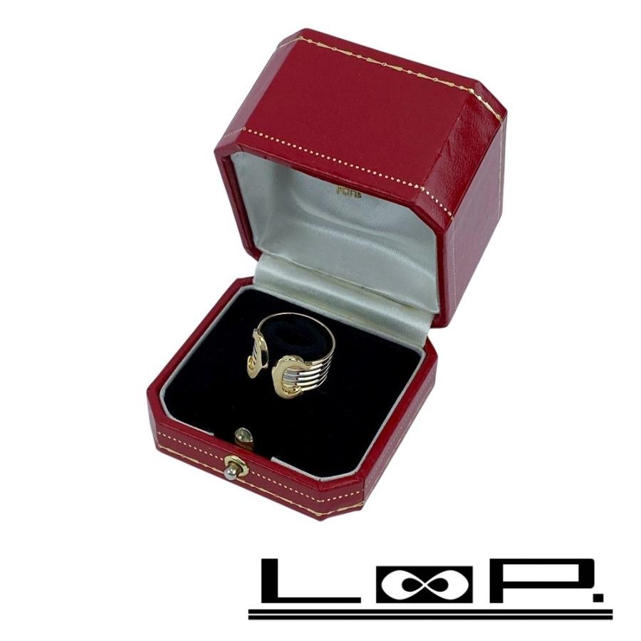 カルティエ □新同□磨き済□ 2C リング 指輪 アクセサリー スリー