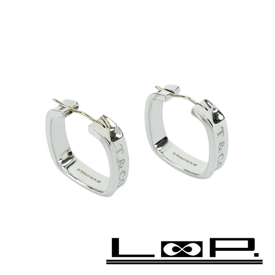 ティファニー 1837 スクエアピアス シルバー SV 925