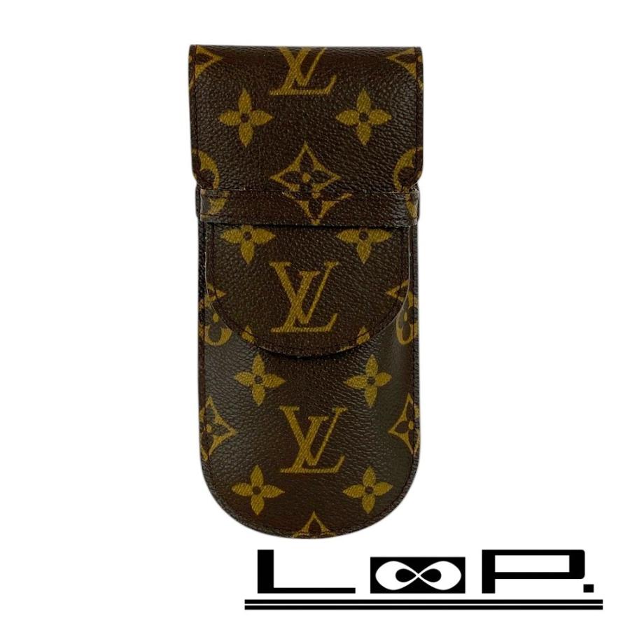 ■中古■　ルイヴィトン エテュイ リュネット ラバ メガネ サングラス ケース モノグラム ブラウン M62970 【372728】5 | 