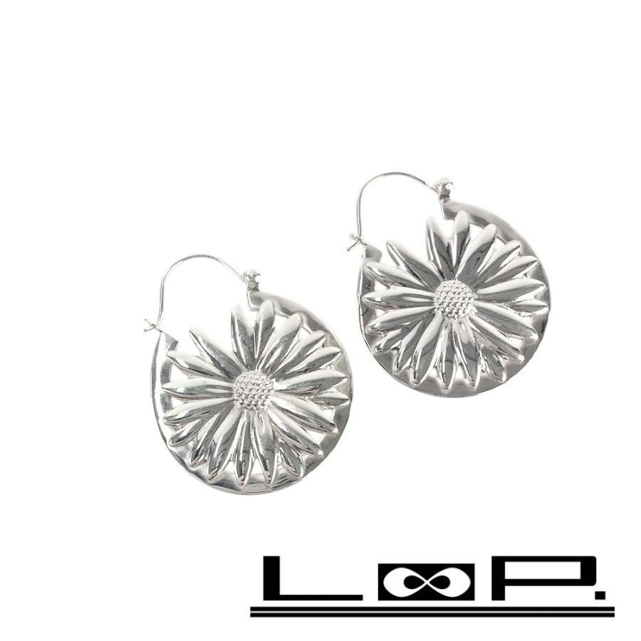 ■新同■磨き済■　ティファニー フラワー モチーフ ピアス シルバー SV 925 【373923】1 | 