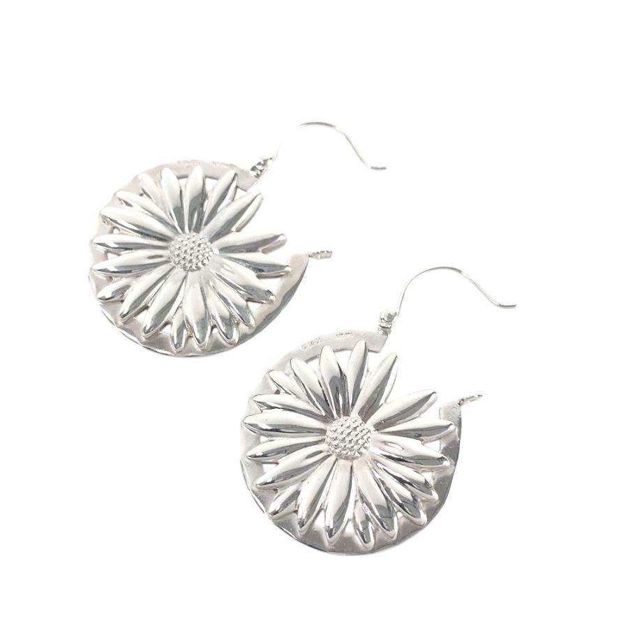 ■新同■磨き済■　ティファニー フラワー モチーフ ピアス シルバー SV 925 【373923】1 |  | 06