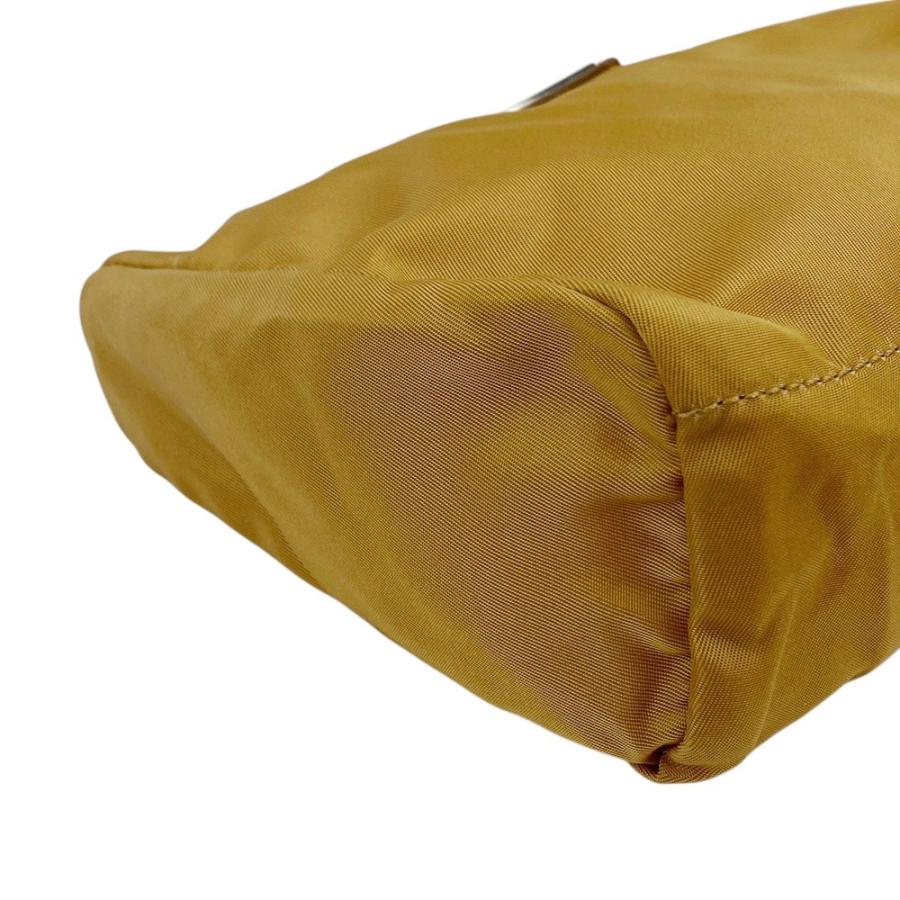 ■美品■　プラダ トライアングルロゴ ポーチ 小物入れ 化粧 メイク テスート ナイロン キャメル 【374777】2 |  | 02