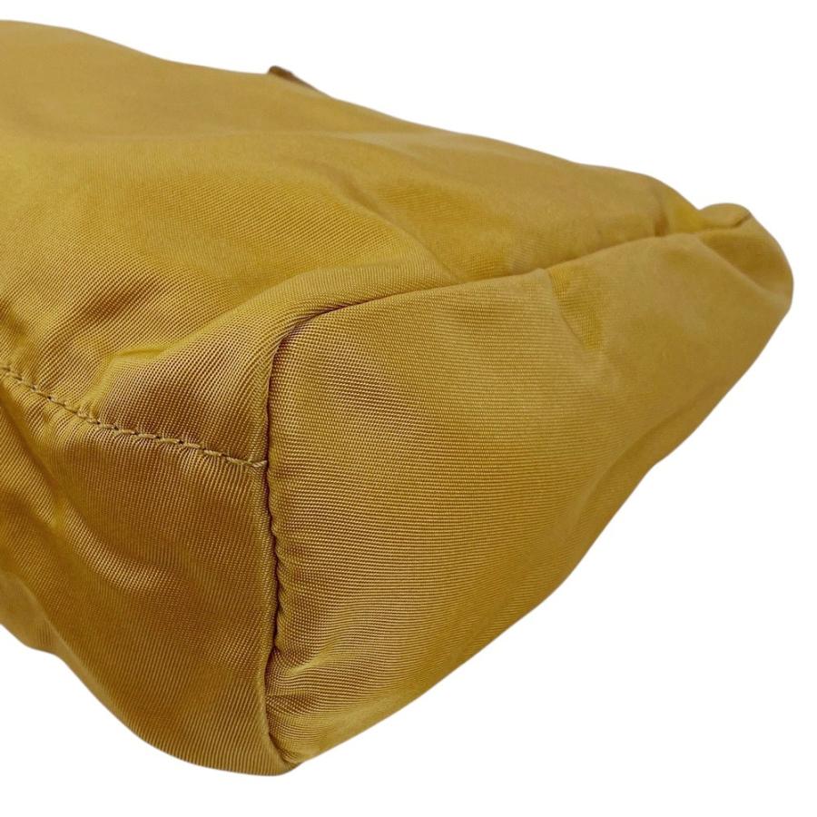 ■美品■　プラダ トライアングルロゴ ポーチ 小物入れ 化粧 メイク テスート ナイロン キャメル 【374777】2 |  | 03