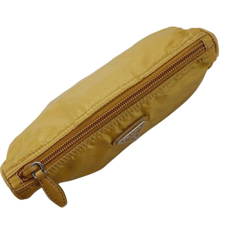 ■美品■　プラダ トライアングルロゴ ポーチ 小物入れ 化粧 メイク テスート ナイロン キャメル 【374777】2 |  | 05