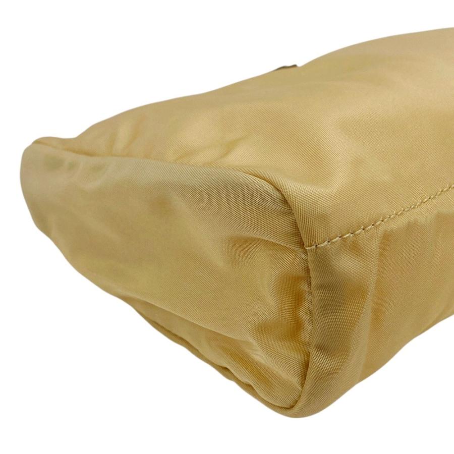 ■新同■　プラダ トライアングルロゴ ポーチ 小物入れ 化粧 メイク テスート ナイロン ベージュ 【374784】2 |  | 02