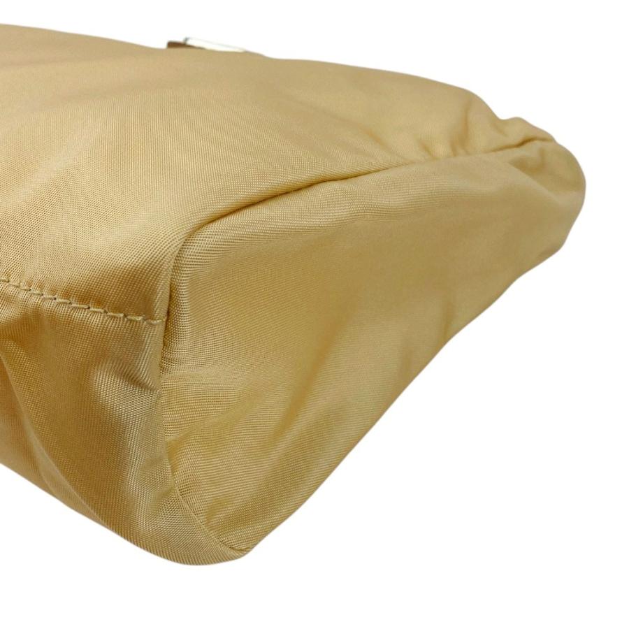 ■新同■　プラダ トライアングルロゴ ポーチ 小物入れ 化粧 メイク テスート ナイロン ベージュ 【374784】2 |  | 03