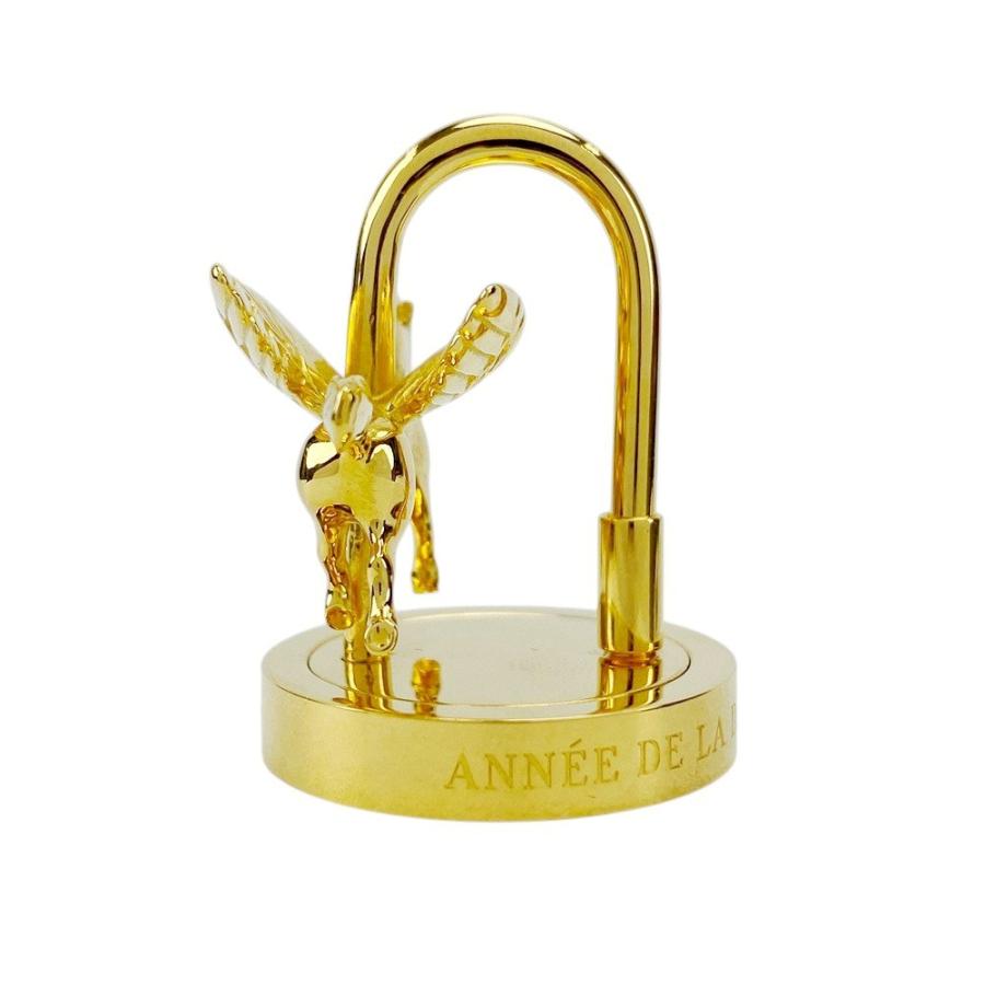 ■未使用■　エルメス カデナ アーネダンス ペガサス バッグ チャーム キーホルダー 2007 ゴールド GP 【376078】7 |  | 03