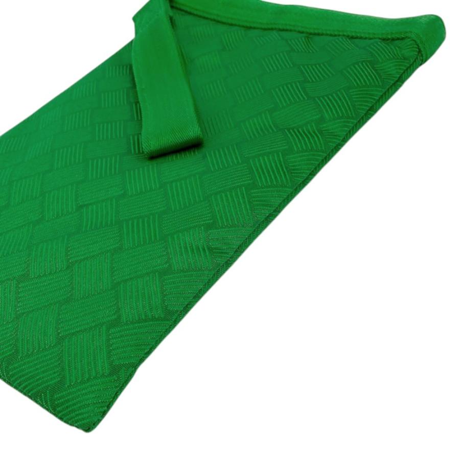 ■新同■　ボッテガヴェネタ クラッチ ポーチ 小物入れ ナイロン グリーン 【378355】5 |  | 03