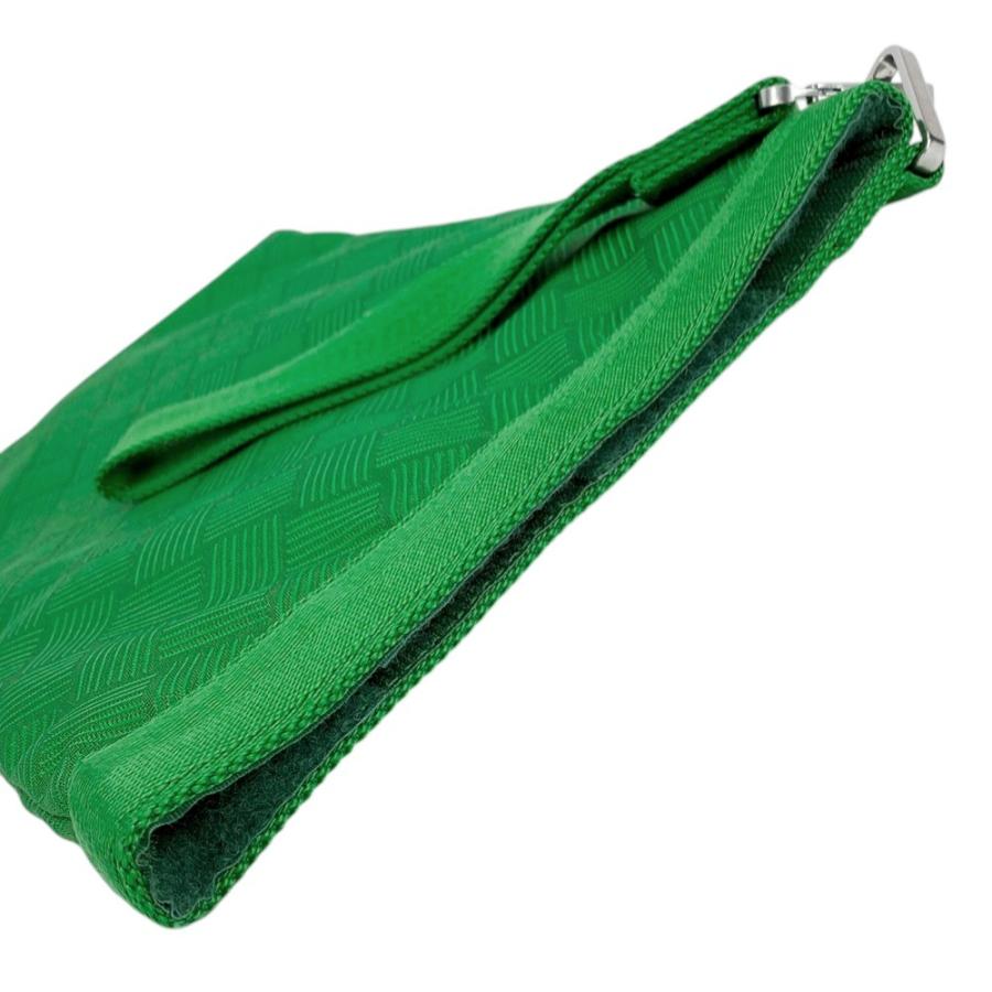 ■新同■　ボッテガヴェネタ クラッチ ポーチ 小物入れ ナイロン グリーン 【378355】5 |  | 05