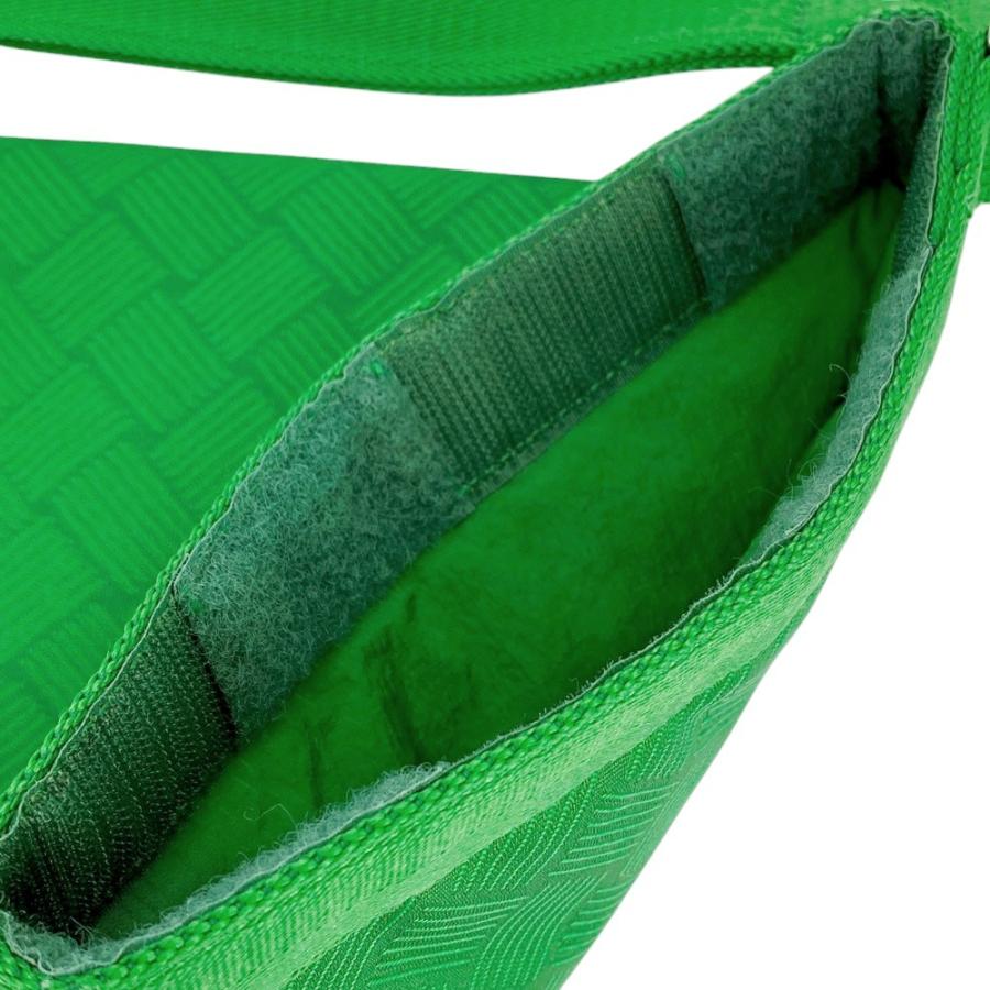 ■新同■　ボッテガヴェネタ クラッチ ポーチ 小物入れ ナイロン グリーン 【378355】5 |  | 07