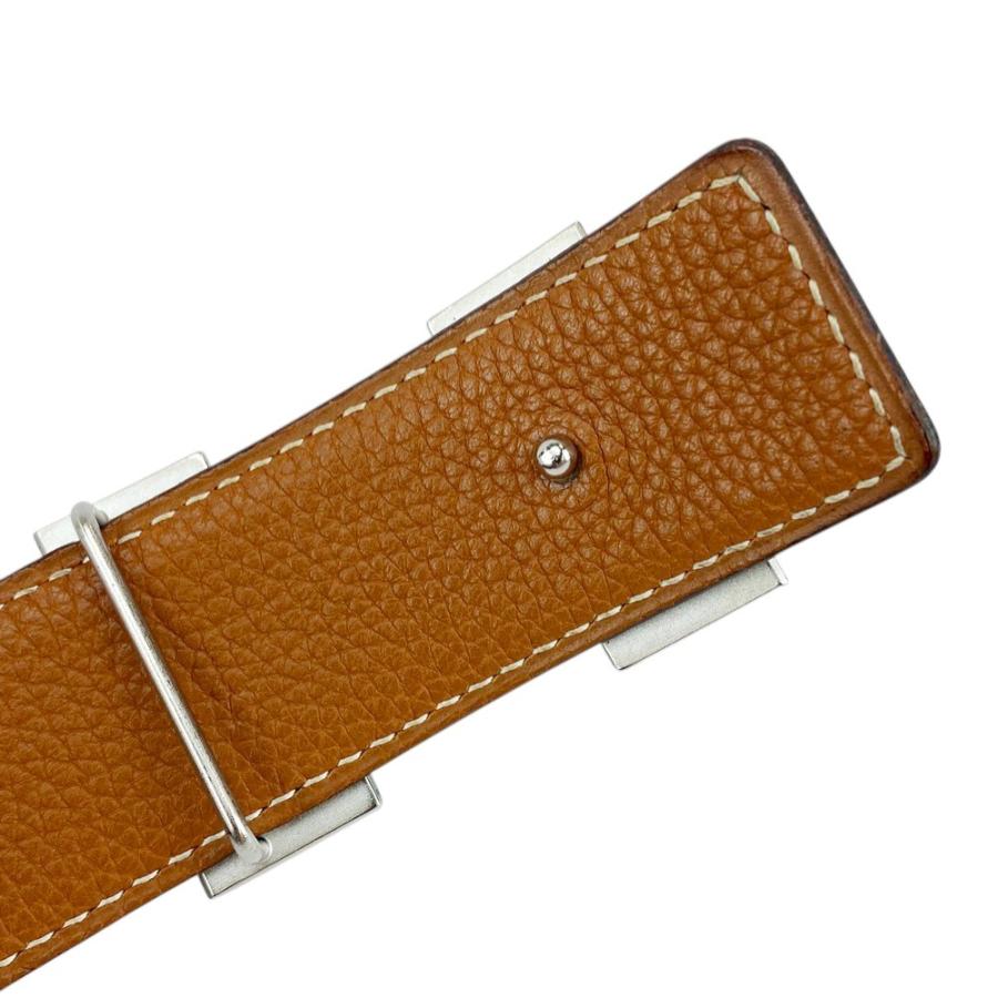 ■美品■　エルメス コンスタンス ベルト ビジネス SS レザー ブラック ブラウン □G刻 箱 【378379】3 |  | 02