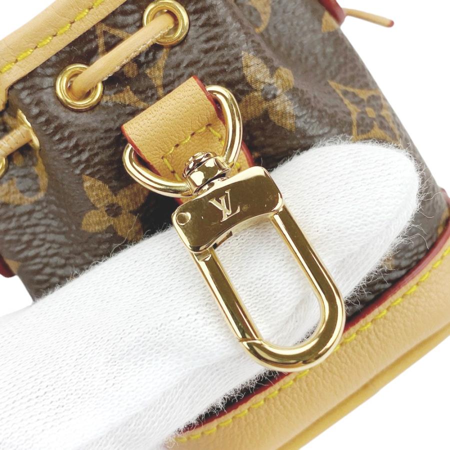 ■未使用■　ルイヴィトン ビジューサック マイクロ ノエ キーホルダー チャーム モノグラム M00818 箱 【378409】3 |  | 08