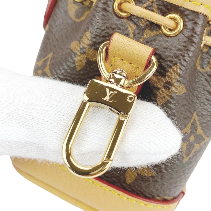 ■未使用■　ルイヴィトン ビジューサック マイクロ ノエ キーホルダー チャーム モノグラム M00818 箱 【378409】3 |  | 09