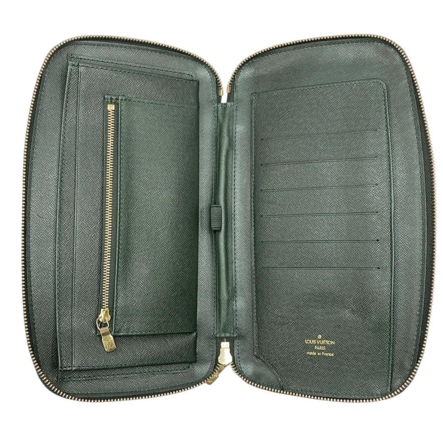 ルイヴィトン LOUIS VUITTON 長財布 タイガ オーガナイザーアトール