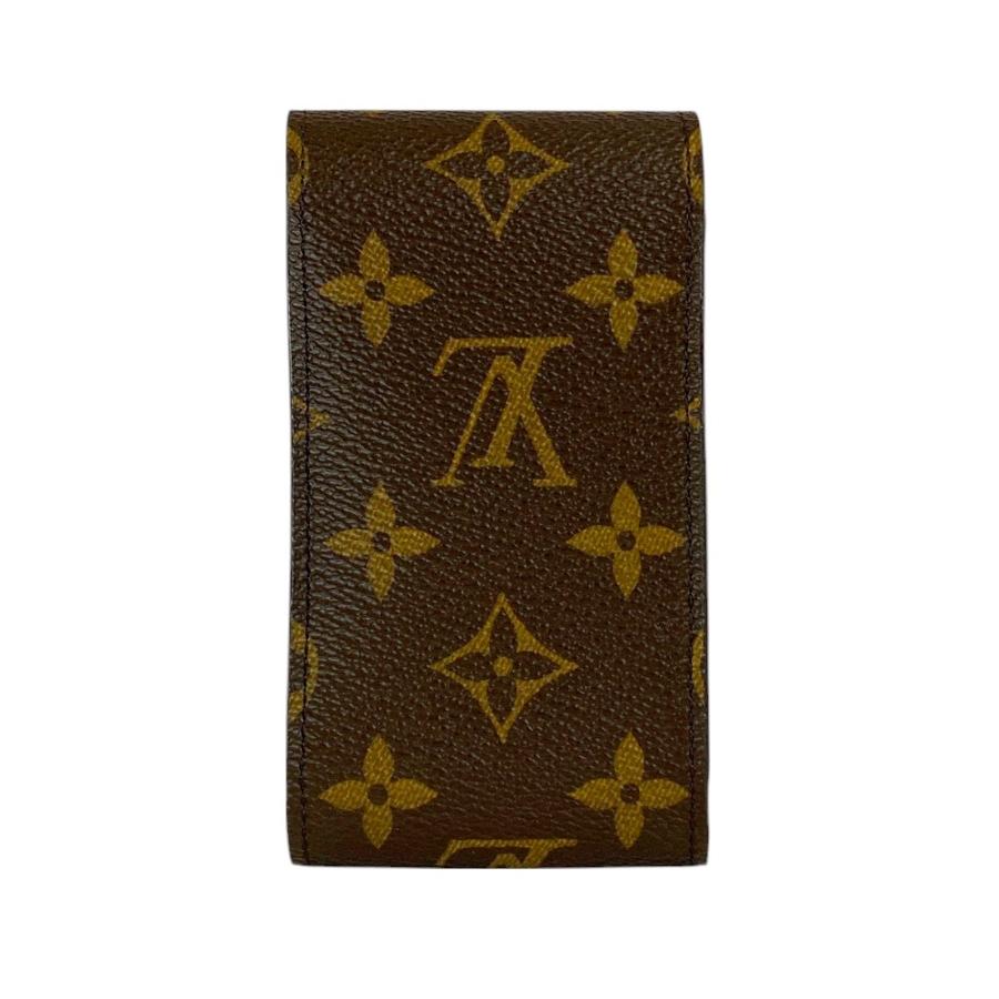 ■新同■　ルイヴィトン シガレット ケース 煙草 タバコ モノグラム ブラウン M63024 【378584】5 |  | 01