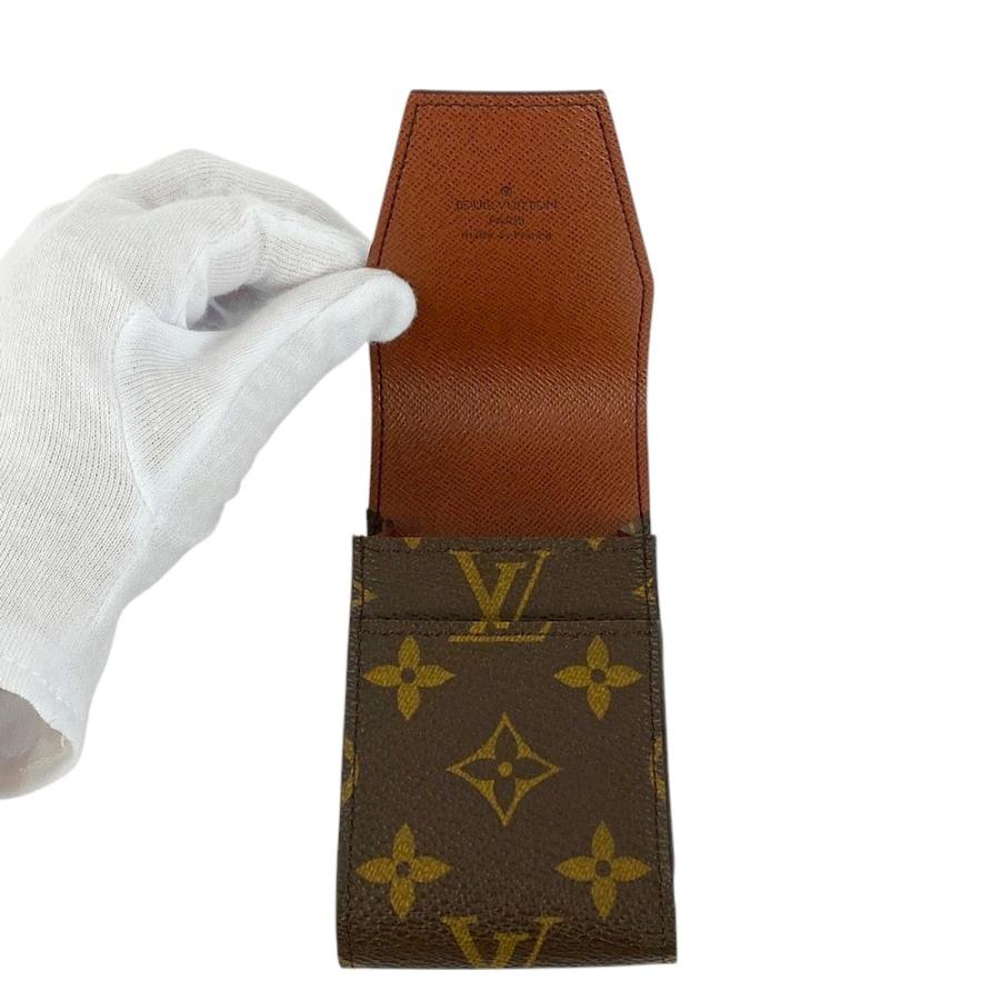 ■新同■　ルイヴィトン シガレット ケース 煙草 タバコ モノグラム ブラウン M63024 【378584】5 |  | 06