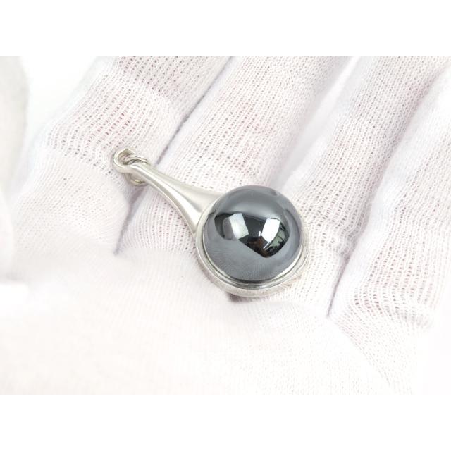 ▲限定値下げ▼ ■美品■　ジョージジェンセン ペンダント トップ チャーム ヘマタイト SV #156 【38228】 |  | 01
