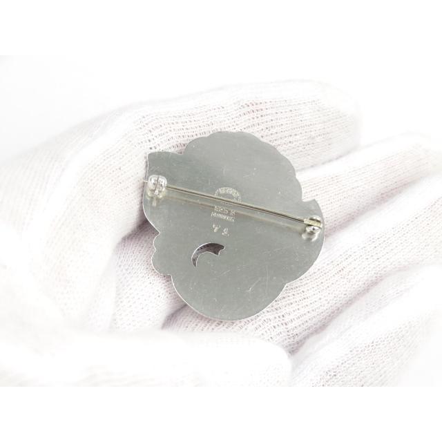 【年末年始 限定値下げ】■美品■　ジョージジェンセン ブローチ 葉っぱ アクセサリー シルバー SV #71 【38433】 |  | 03