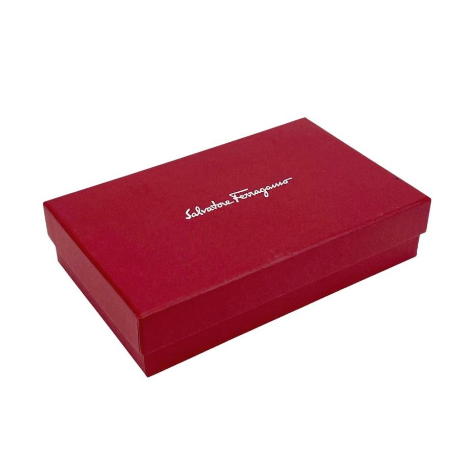 □新同□ フェラガモ ヴァラ リボン 長財布 財布 ウォレット レザー  