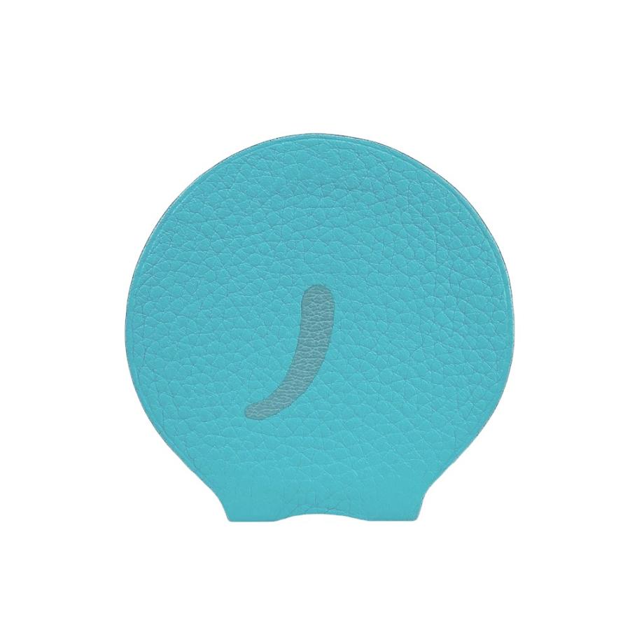 ■未使用■　エルメス ポケットミラー 折りたたみ アニマル ファッション トリヨン ブルー 箱 【389269】3 |  | 01