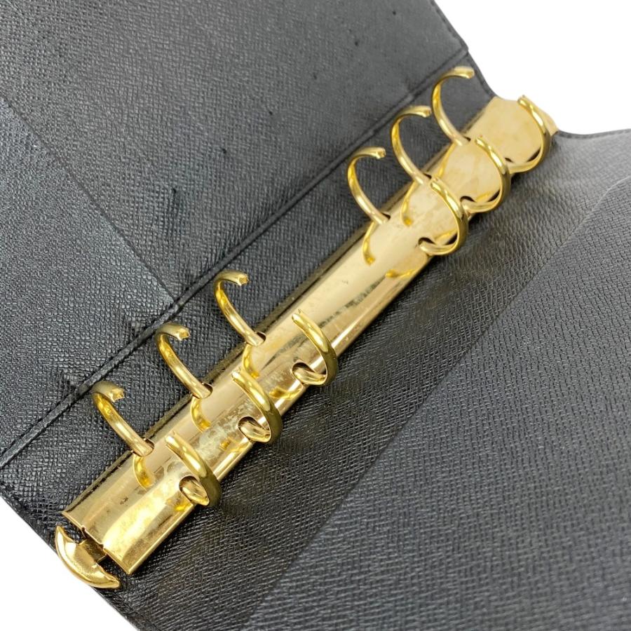□中古□ ルイヴィトン アジェンダ MM 6つ穴 手帳 カバー エピ