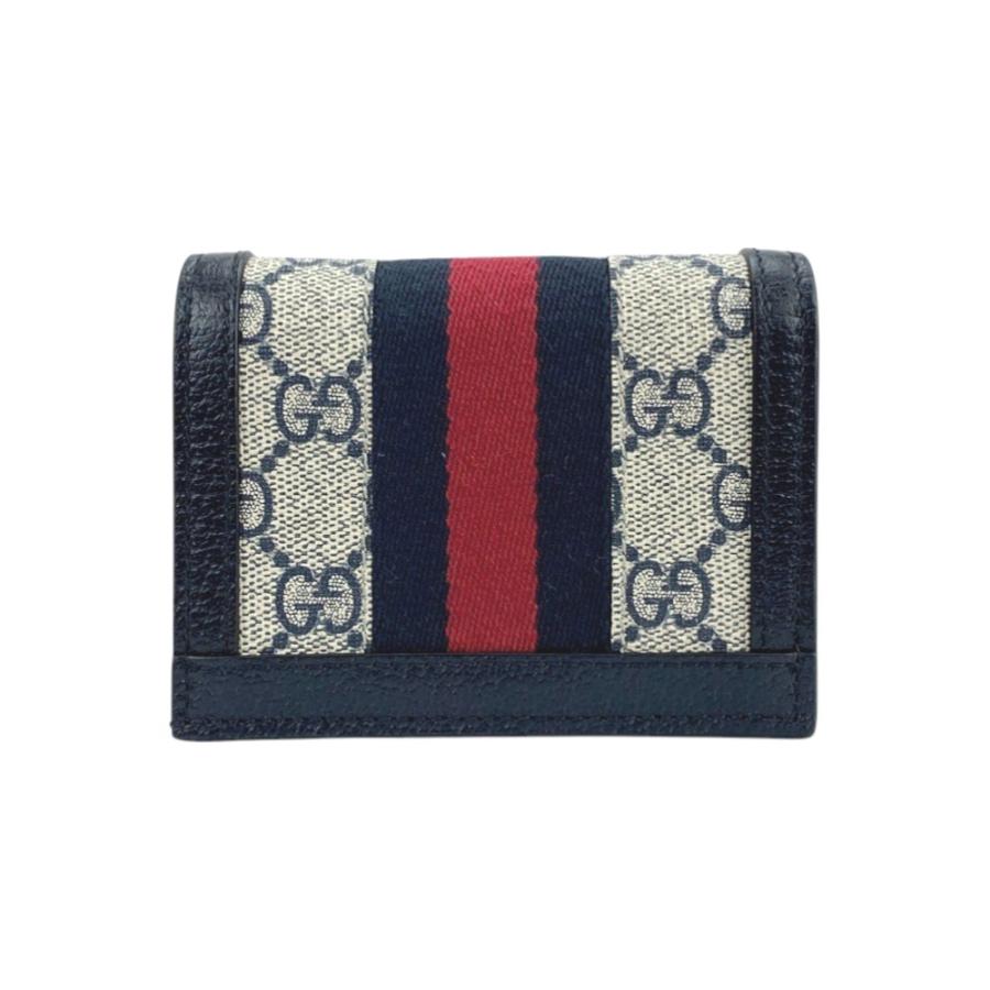 □美品□ グッチ シェリー GG スプリーム 2つ折り 財布